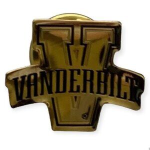 VINTAGE VANDERBILT UNIVERSITY LAPEL PIN TIE TAC COLLEGE SPIRIT RARE NWT